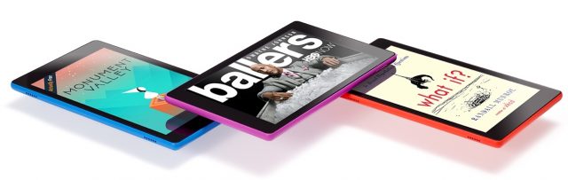 amazon fire hd 8, 3 tablet colors