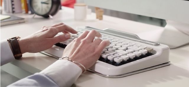 penna, mekaaninen kirjoituskone-design näppäimistö