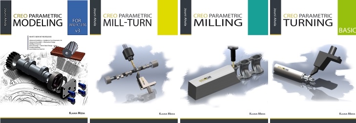 Creo Parametric 4 book covers