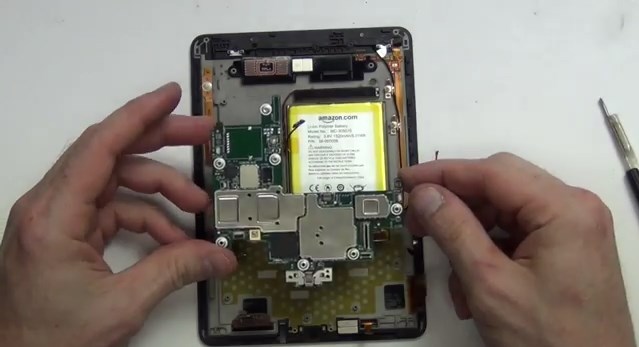 amazon kindle voyage disassembled