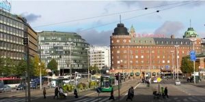 Helsinki, city streets