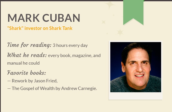 reading habits of wealthy people, infographic by fresh essays