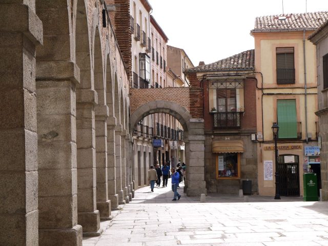 avila, spain. a walled city