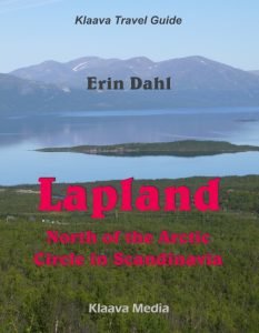 Lapland travel guidebook, book cover image