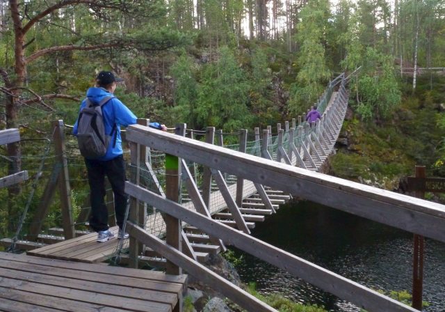 Karhunkierros trail in Oulanka, Kuusamo (from Lapland travel guidebook)