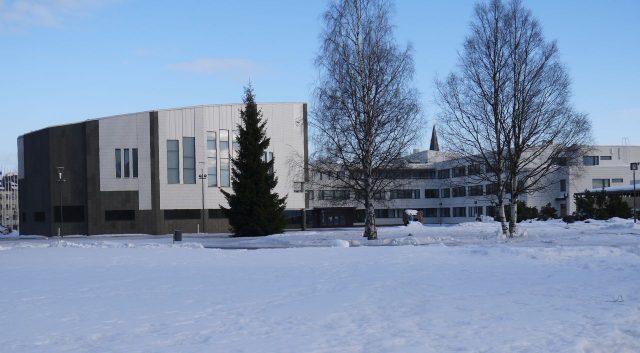 Rovaniemi Library from travel guidebook Lapland