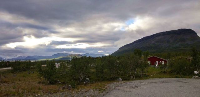 Kilpisjarvi, Finland. Saana fell in Lapland, Scandinavia.