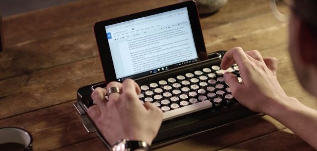 penna, retro bluetooth keyboard