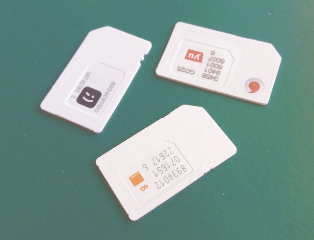 prepaid SIM cards for internet access