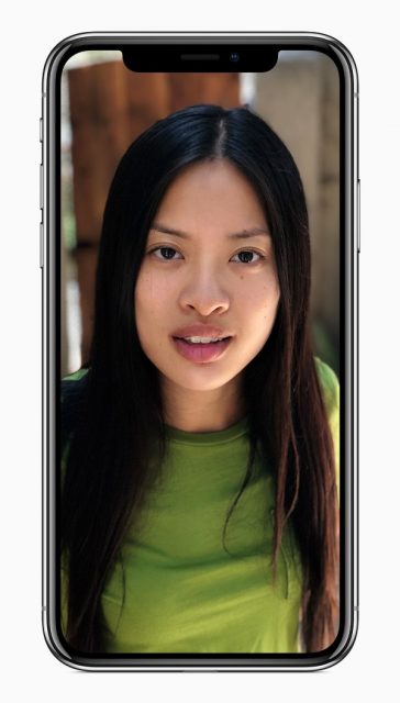 Apple iPhone X: Portrait Lighting app