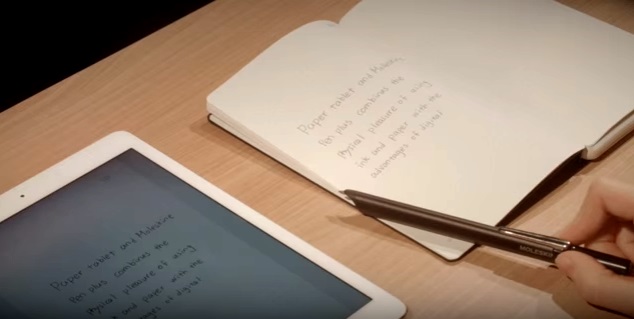 MOleskine Smart Writing Set with tablet