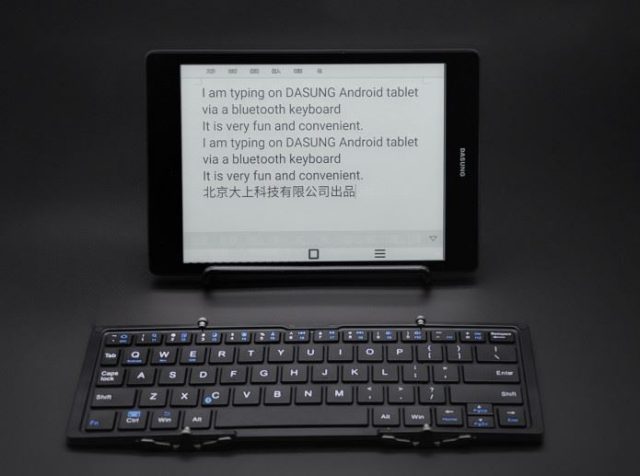 dasung not ereader with bluetooth keyboard