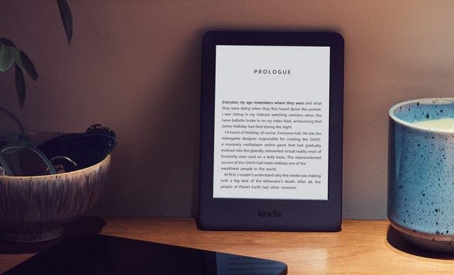 Amazon Kindle basic e-reader with front light