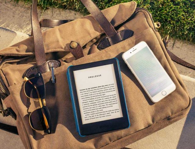 Amazon KIndle basic 2019 model in sunshine