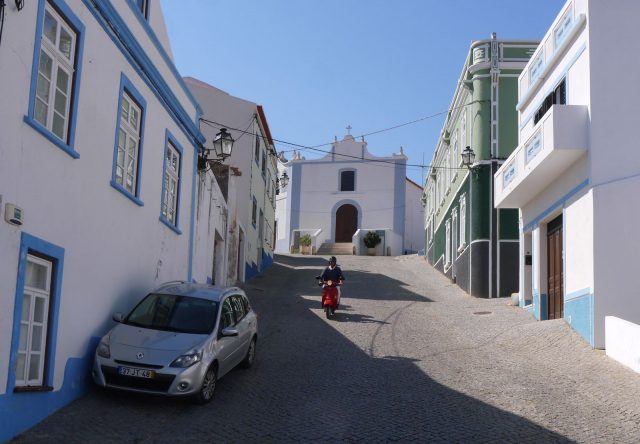village of Aljjezur in Algarve, south Portugal