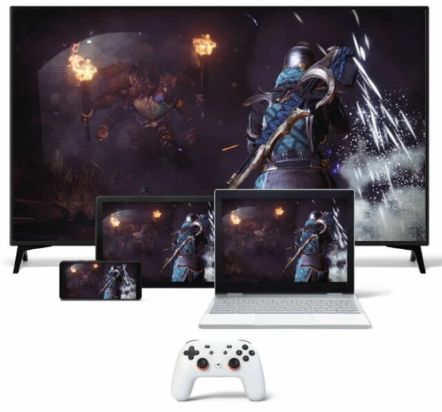 google stadia cloud game service press photo