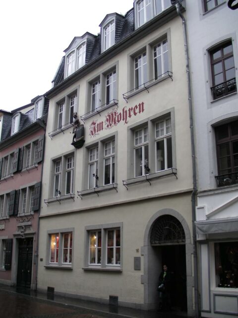 the first home ludwig van beethoven in Bonn, Germany