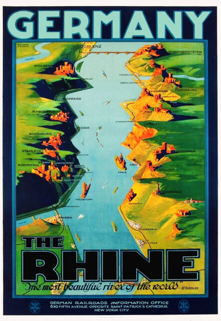 germany travel poster