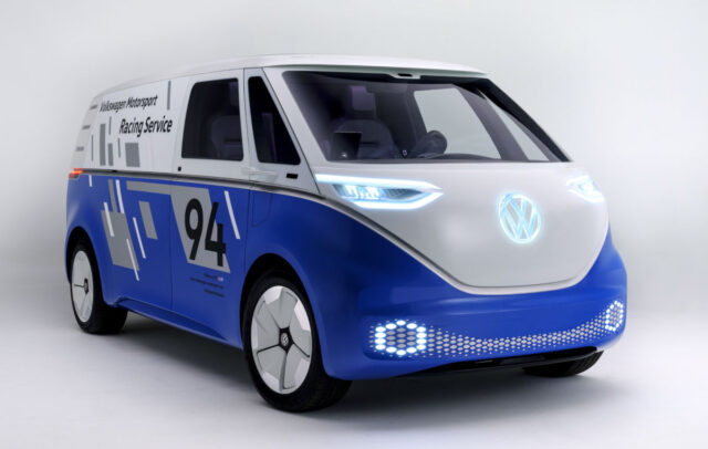 volkswagen electric cargo van id buzz