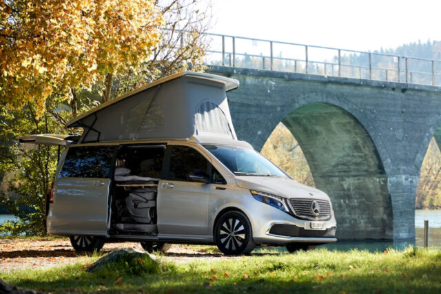 mercedes eqv electric campervan