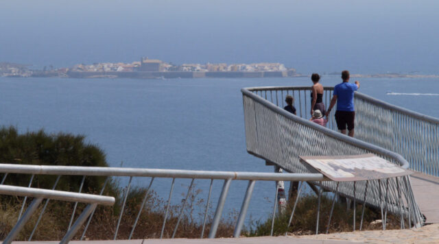 santa pola lighthouse viewing platform