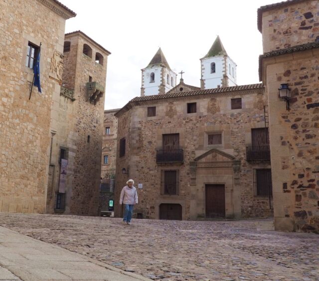 caceres, unesco world heritage, old town center