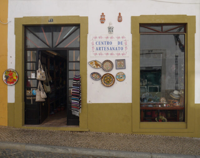 handicraft shop on Loule, Algarve, Portugal. Photo by arihak.