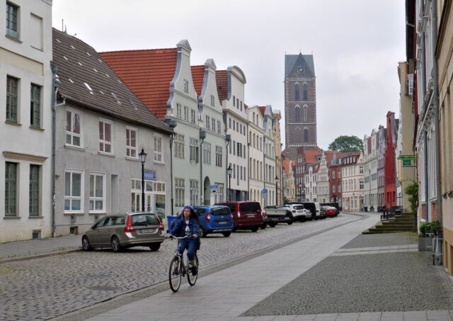 hanseatic league town wismar, germany. photograph by arihak.