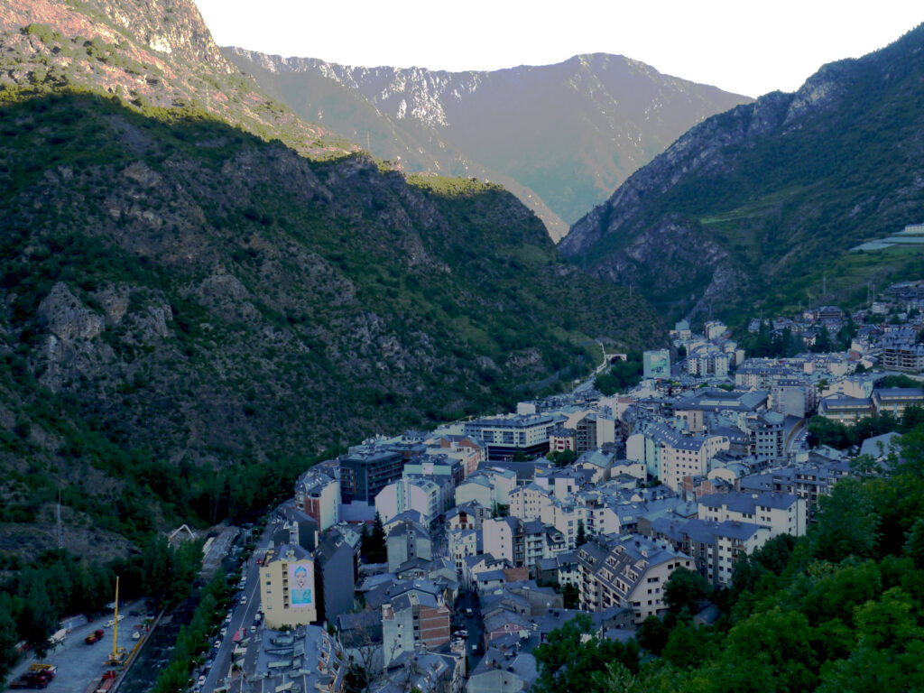 town of Sant Julia de Loria in Andorra
